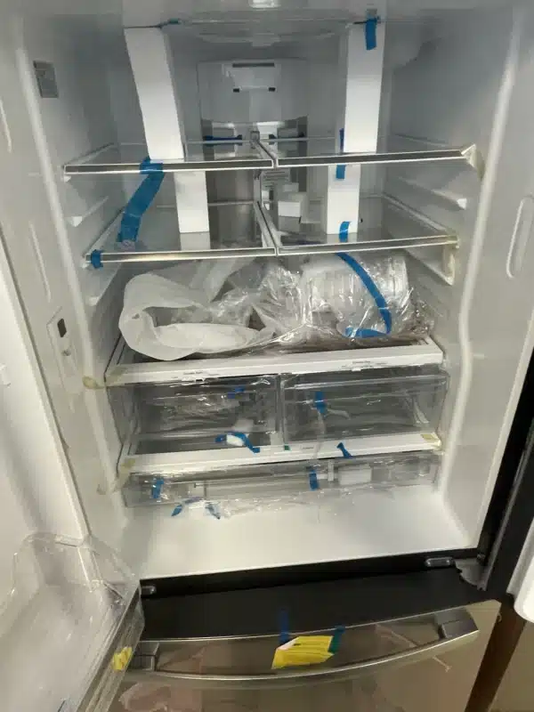33'' French Door Refrigerator, 24.8 cu.ft., Stainless – PNE25NYRKFS - Image 2