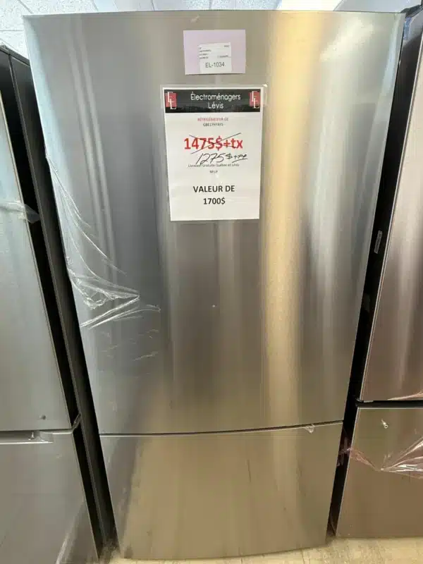 Refrigerator, 31 inch Width,17.7 cu, Stainless Steel colour - GBE17HYRFS - Image 4