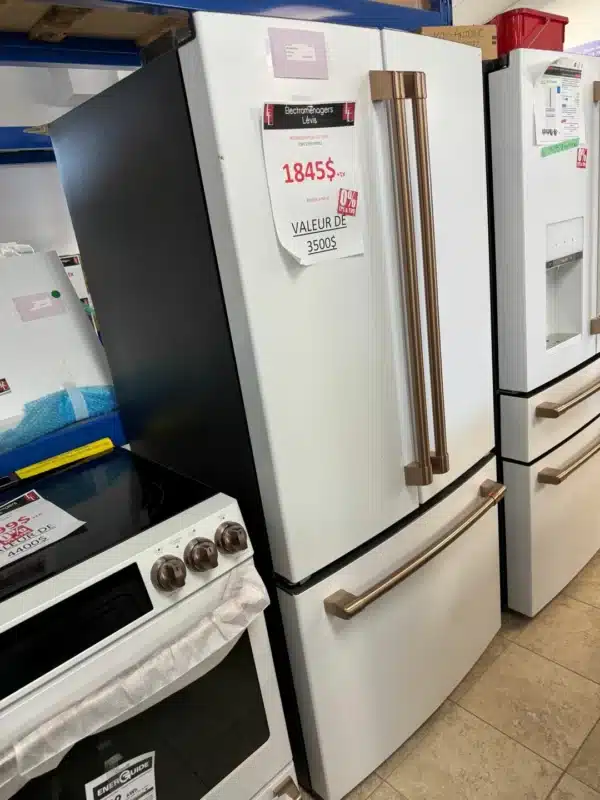 GE Café 33″ Counter-Depth French Door Refrigerator – CWE19SP4NW2 - Image 4