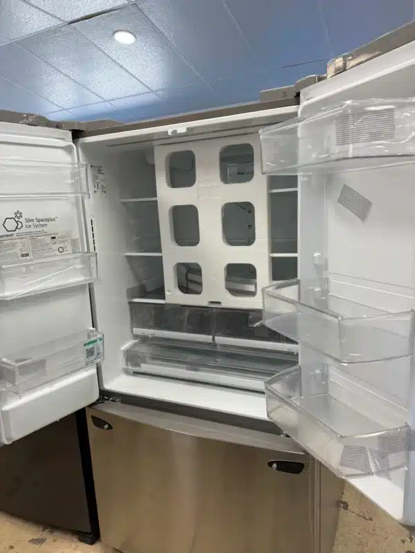 Réfrigérateur LG 36’’, Eau et glace, Portes françaises, 28 pi.cu, Stainless - LRFS28XBS – Image 4