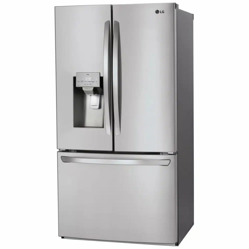 Réfrigérateur à portes françaises LG 36po , 27,7 pi³, inox – LRFS28XBS – Image 2