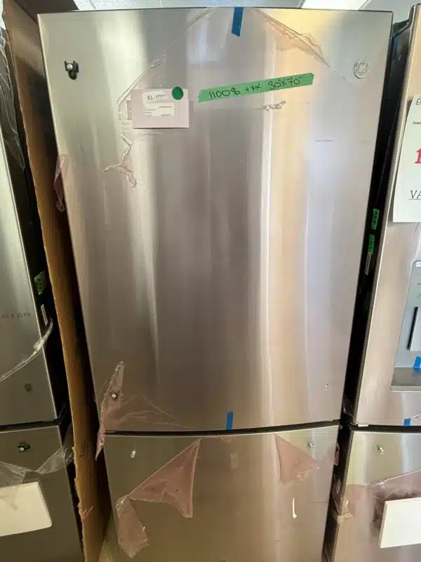 Réfrigérateur GE 30’’ à congélateur inférieur – Acier inoxydable – GBE21AYRKFS – Image 3