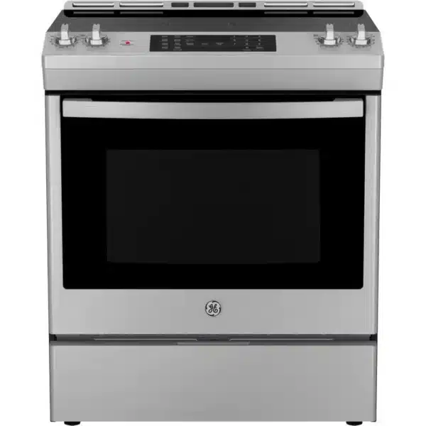 Cuisinière 5,2 pi.cu, Convection avec friture à air, Stainless - JCS830SVSS