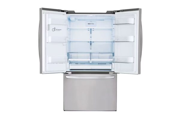 Réfrigérateur LG 36’’, Eau et glace, Portes françaises, 28 pi.cu, Stainless - LRFS28XBS – Image 2