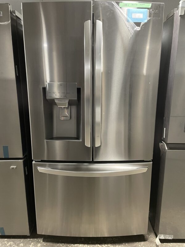 Réfrigérateur LG 36’’, Eau et glace, Portes françaises, 28 pi.cu, Stainless - LRFS28XBS – Image 7