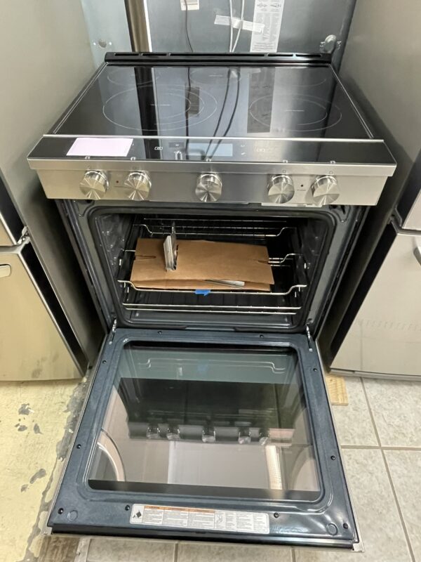 Combo Whirlpool - Réfrigérateur 30’’, Portes françaises. Cuisinière intelligente 30’’, Stainless – Image 6