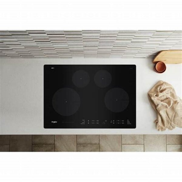 Plaque de cuisson à induction Whirlpool 30", 4 éléments, Noir - WCI55US0JS – Image 4