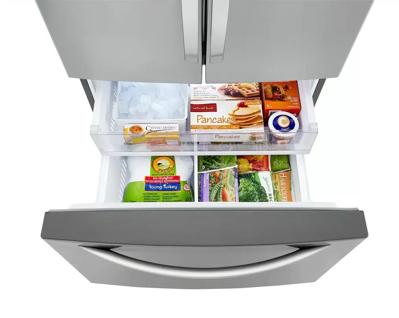 Réfrigérateur à porte française 33'', Stainless, LG - LRFCS2503S – Image 4