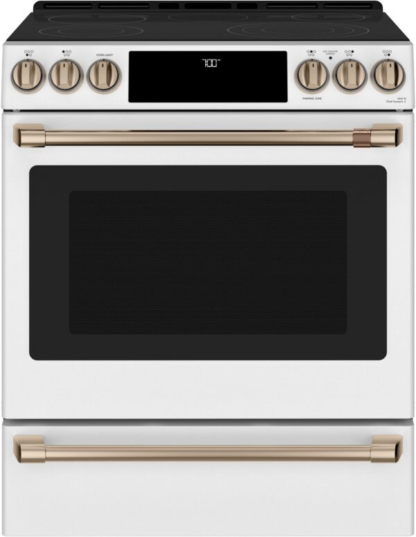 Combo cuisine blanc, Réfrigérateur 36", Cuisinière encastrée, Lave-vaisselle 3e panier – Image 3