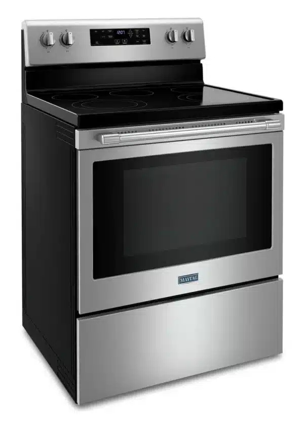 Cuisinière Maytag 5.3 pi.cu., Convection, Stainless - YMER7700LZ – Image 2