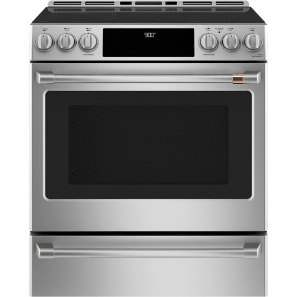 Cuisinière encastrée à induction, Convection, 5.7 pi.cu, Tiroir réchaud - CCHS900P2MS1