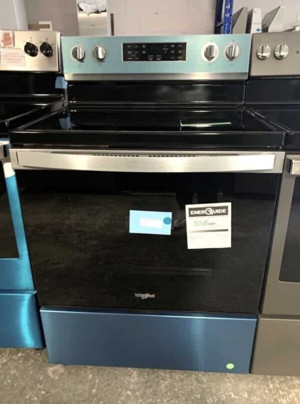 Cuisinière Whirlpool 5.3 pi.cu, Four 5 en 1, Friture à air, Stainless - YWFE550S0LZ – Image 4