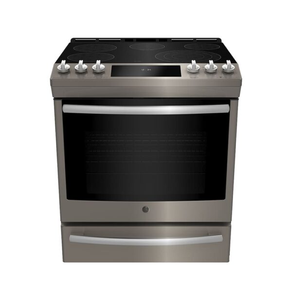 Cuisinière encastrée de 6.3 pi.cu, Convection, Ardoise - PCS940EMES