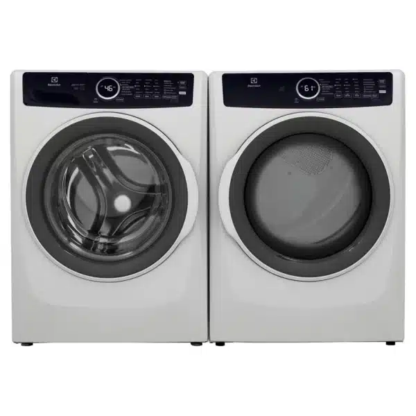 Electrolux 27'' Washer & Dryer Combo, 5.2 + 8.0 cu.ft – ELFW7437AW + ELFE743CAW