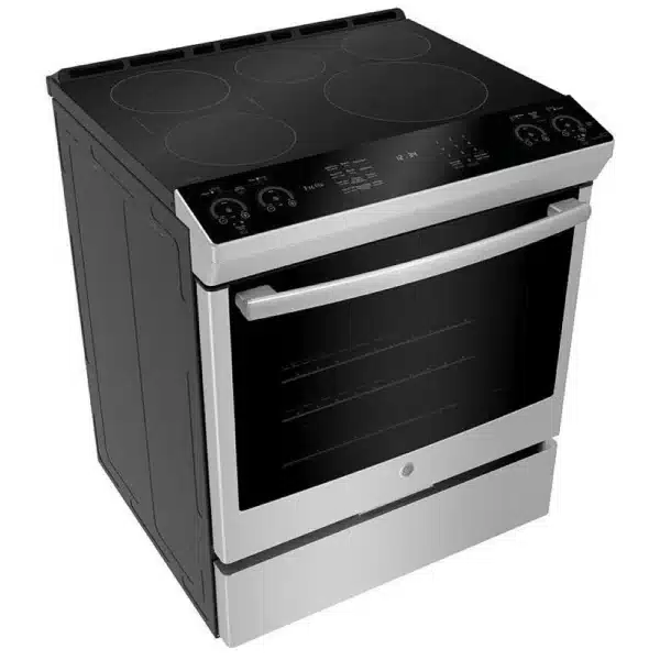 Cuisinière GE 30’’, 5 éléments à induction, Convection, Wi-Fi - PCHS920YMFS – Image 2