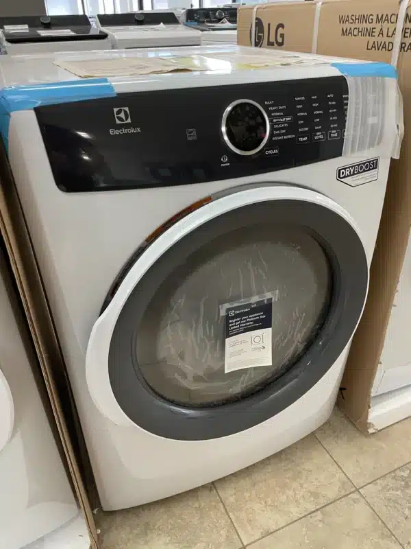 Electrolux 27'' Washer & Dryer Combo, 5.2 + 8.0 cu.ft – ELFW7437AW + ELFE743CAW - Image 4
