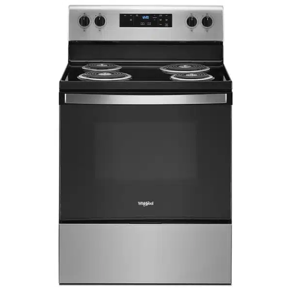 Whirlpool 30'' Range, 4.8 cu.ft., Coils, Stainless   - YWFC315S0JS