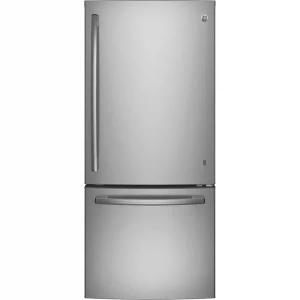 GE 30'' Refrigerator, Bottom Freezer, 20.9 cu.ft, Fingerprint-Resistant Stainless - GDE21DYRKFS - Image 4