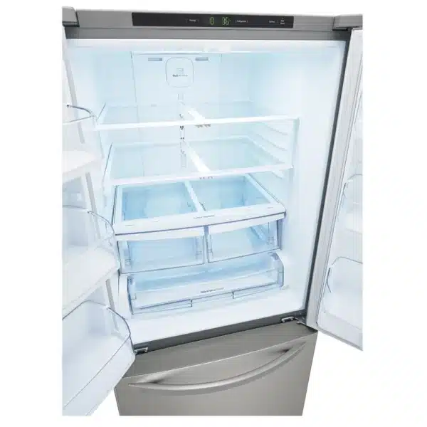 LG Refrigerator – 30", Stainless Steel, 21.8 cu ft – LRFNS2200S - Image 3