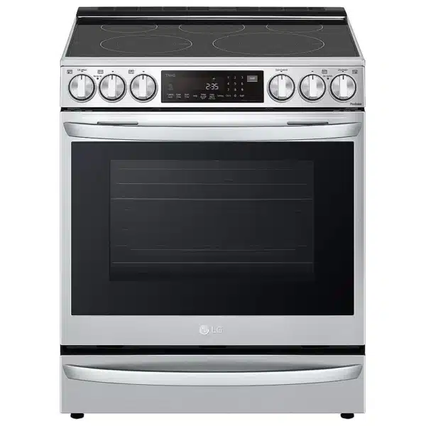 Cuisinière encastrée 30’’, Friture à air, 6.3 pi.cu, Wi-Fi, Stainless – LSEL6337F