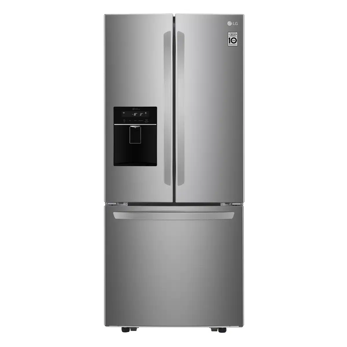 Réfrigérateur à portes françaises LG 30po , 21,8 pi³, inox – LCFS22EXS