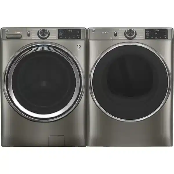 Ensemble Laveuse-Sécheuse GE 28 po – Acier inoxydable ardoise - GFW650SPNSN & GFD65ESMNSN