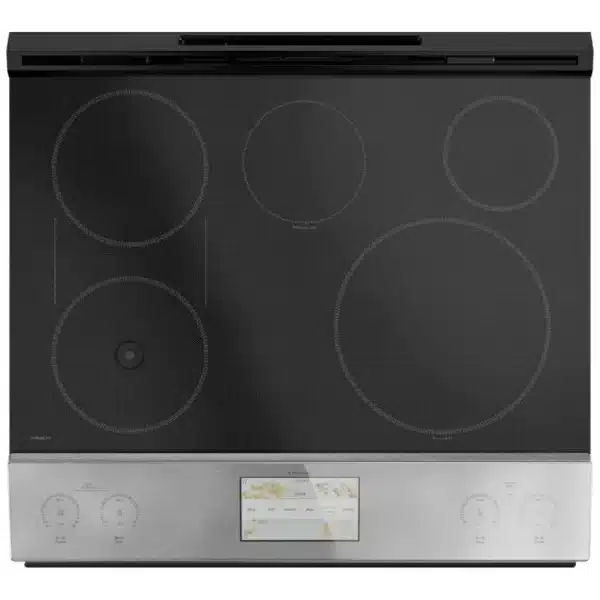 Café Induction Range 30”, 5.3 cu.ft., Convection, 5 Burners, Platin - CHS90XM2NS5 - Image 3