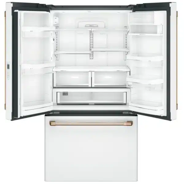 Réfrigérateur Café 36’’ à portes françaises – Blanc mat – CWE23SP4MW2 – Image 3