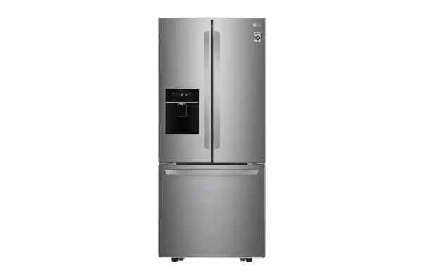 Réfrigérateur LG 30’’ à portes françaises, 22,1 pi³ – acier inoxydable – LCFS22EXS