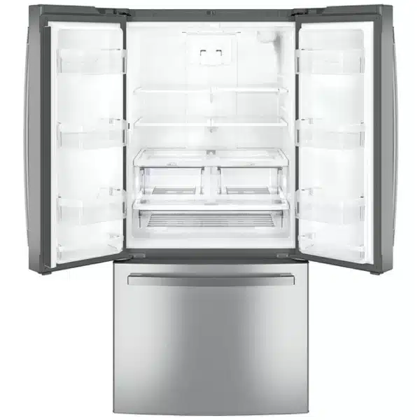 Réfrigérateur GE 33’’ à portes françaises – Acier inoxydable – GNE25JYKFS – Image 2
