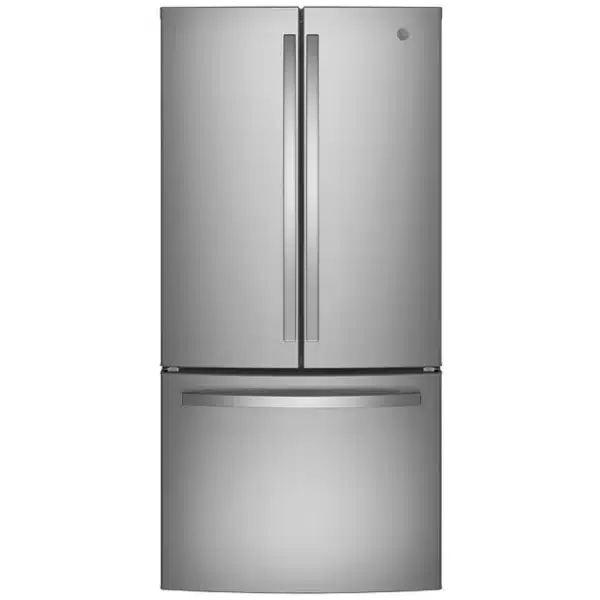 Réfrigérateur GE 33’’ à portes françaises – Acier inoxydable – GNE25JYKFS