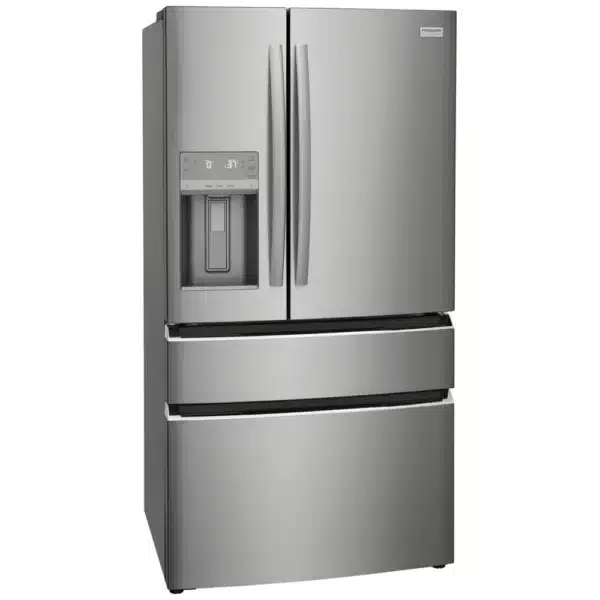 Frigidaire Gallery 36” 4-Door Refrigerator with Convertible Middle Drawer – Black Stainless Steel – GRMC2273BF - Image 2