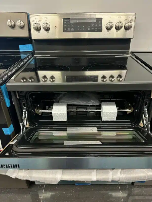 GE 30″ Convection Double Oven Range – Stainless Steel – JBS86SPSS - Image 4