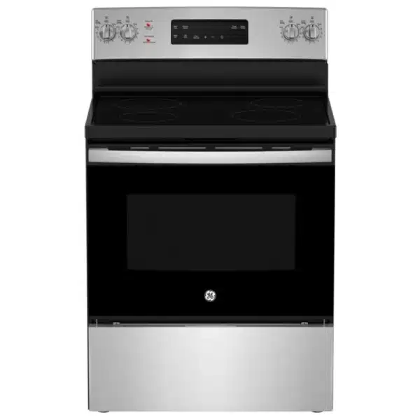 GE Electric Range – 30", 5.0 cu.ft., Stainless Steel - JCB630SVSS