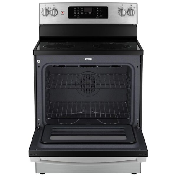 Cuisinière électrique GE à convection – 30", 5.0 pi³, Inox - JCB830STSS – Image 2