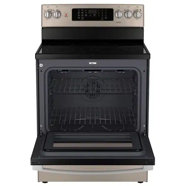 Cuisinière électrique GE – 30", Convection, Air Fry, Ardoise - JCB840ETES – Image 2