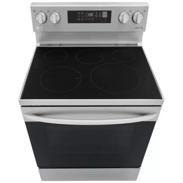 Cuisinière électrique LG 30’’ avec convection, Air Fry, 6.3 pi³, tiroir de rangement, inox - LREL6323S – Image 2