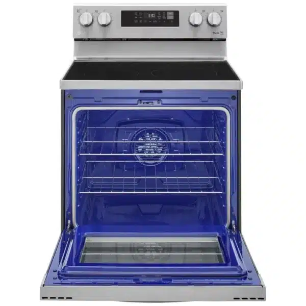 Cuisinière électrique LG 30’’ avec convection, Air Fry, 6.3 pi³, tiroir de rangement, inox - LREL6323S – Image 3