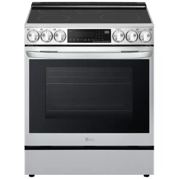 Cuisinière électrique LG 30’’, 5 éléments, Convection véritable, Air Fry, Wi-Fi - LSEL6335F