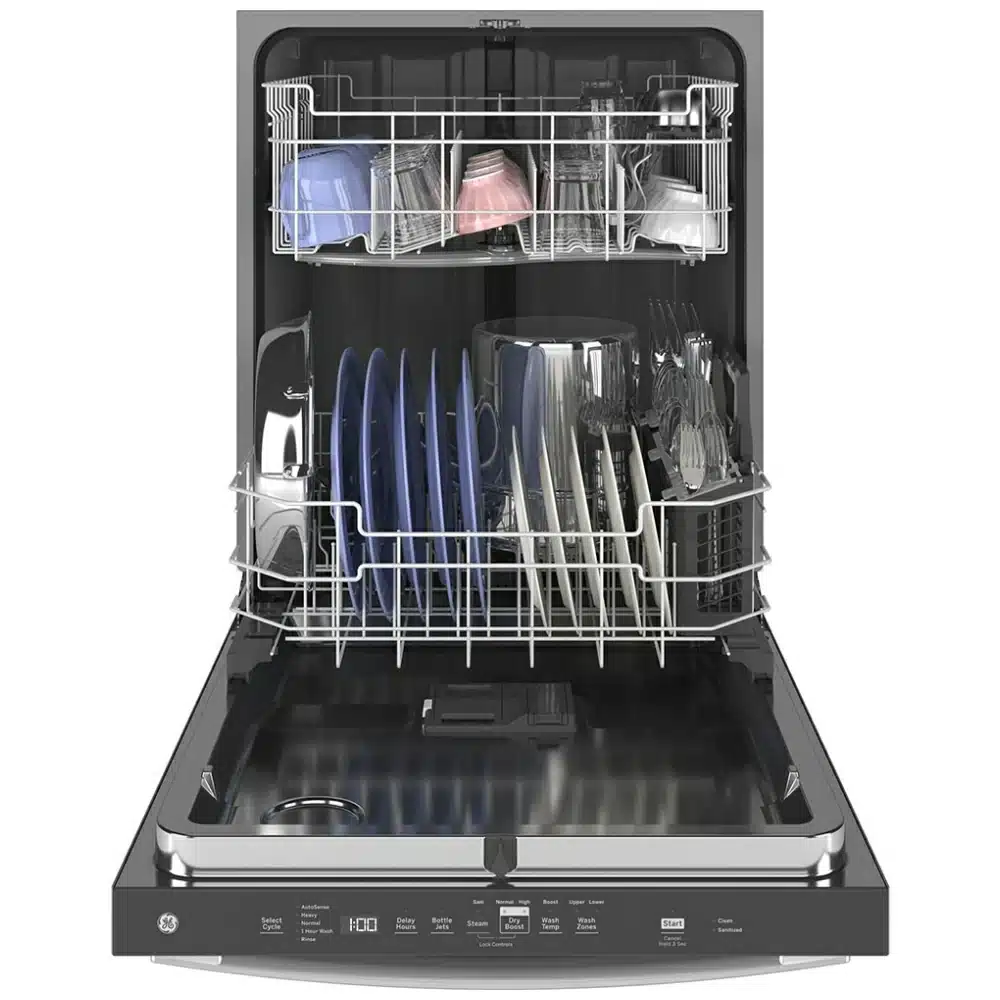 GE Fully Integrated Built-in Dishwasher 24inch, 50 dB, Wi-Fi, Stainless Steel – GDT635HSRSS - Image 3