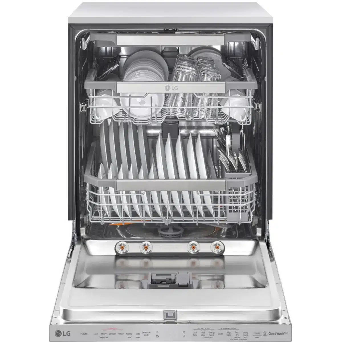 Lave-vaisselle encastrable entièrement intégré LG 24po, Wi-Fi, 15 couverts, inox – LDP6810SS – Image 3