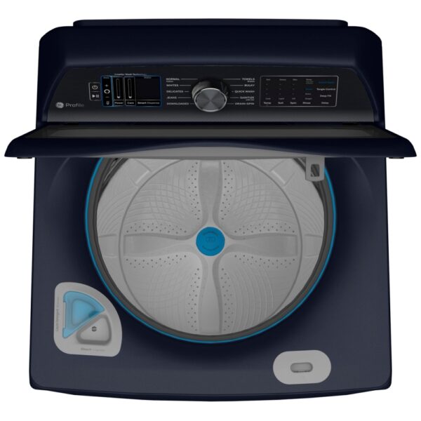 Laveuse à chargement vertical GE Profile – 5,4 pi³ – Wi-Fi activé – Bleu - PTW800BPWRS – Image 2