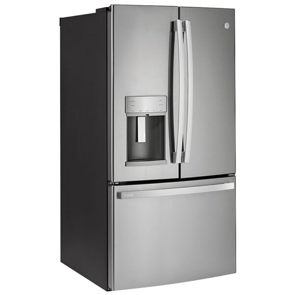 Réfrigérateur GE Profile 36’’ à portes françaises, profondeur comptoir, 22,2 pi³ – Acier inoxydable – PYD22KYNFS – Image 2