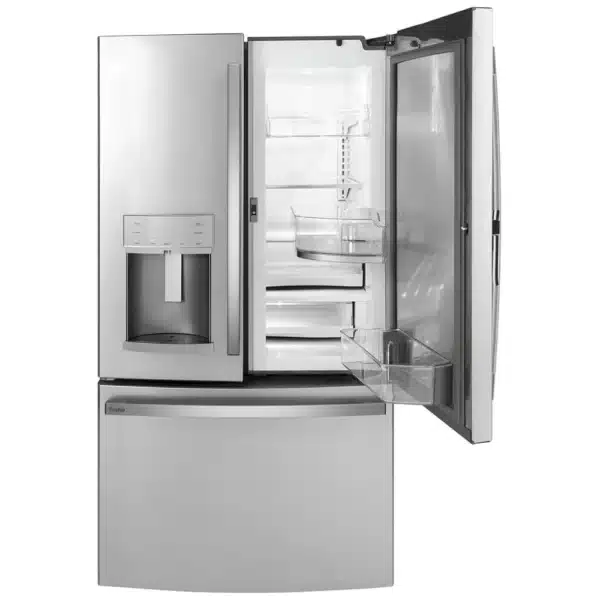 Réfrigérateur GE Profile 36’’ à portes françaises, profondeur comptoir, 22,2 pi³ – Acier inoxydable – PYD22KYNFS – Image 3