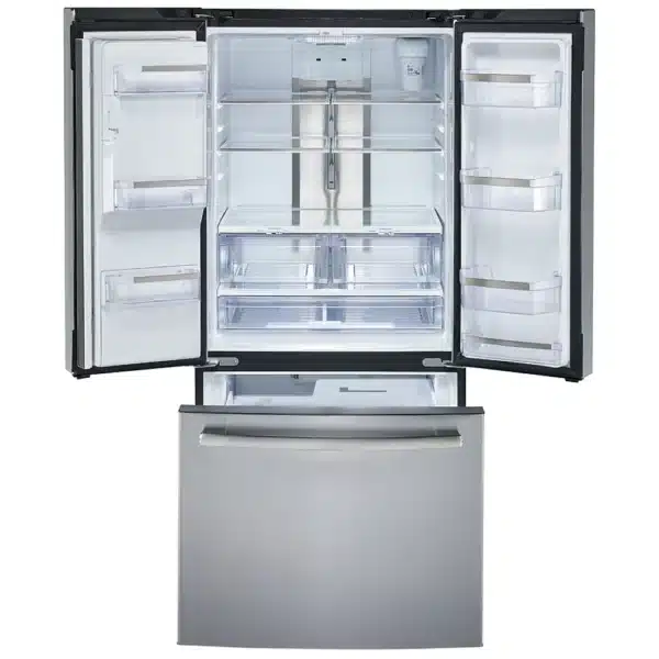 Réfrigérateur GE Profile 18,6 pi³ à portes françaises, profondeur comptoir – Acier inoxydable – PYE18HYRFS – Image 2