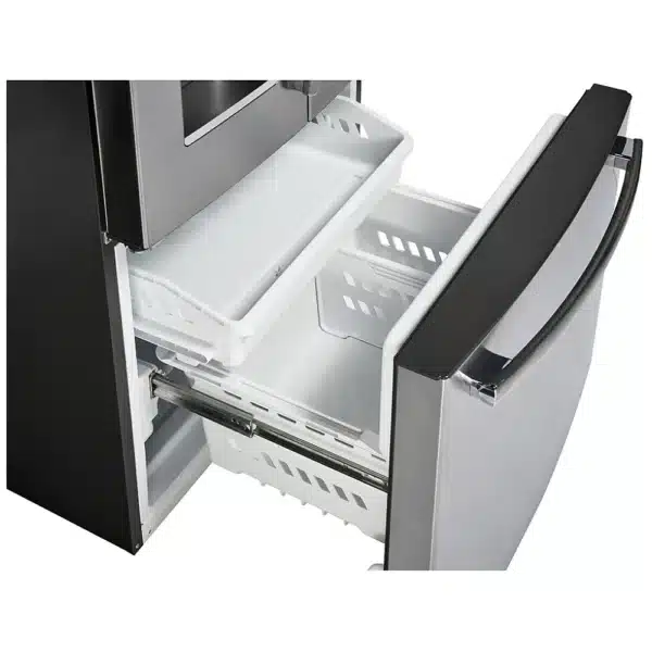Réfrigérateur GE Profile 18,6 pi³ à portes françaises, profondeur comptoir – Acier inoxydable – PYE18HYRFS – Image 3