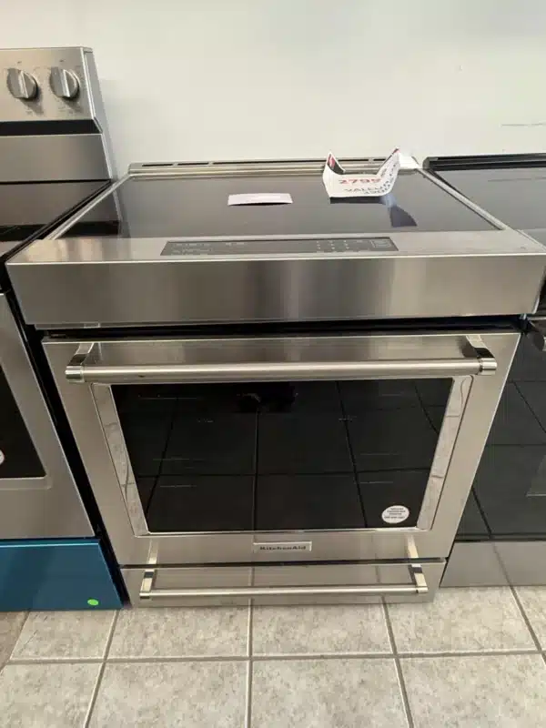 Cuisinière à induction KitchenAid 30’’ avec convection véritable, 4 zones, Air Fry, 6.4 pi³, inox - KSIS730PSS – Image 3