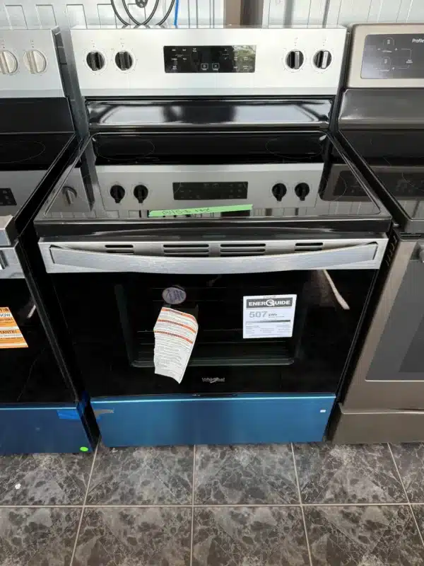 Whirlpool Cuisinière électrique 30″, Surface lisse, Acier inoxydable - YWFES3530RS – Image 4
