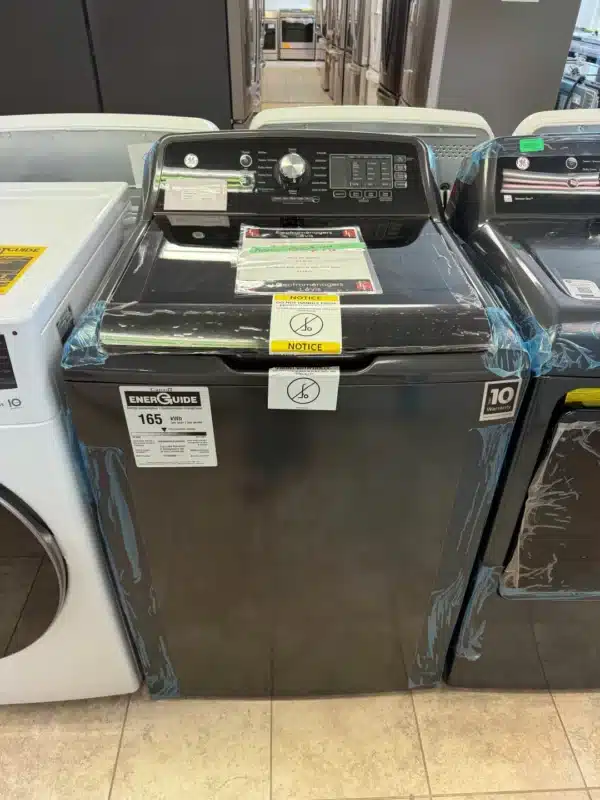 Ensemble laveuse et sécheuse GE 27’’ – Chargement par le haut – 5.9 pi³ / 7.4 pi³ – GTW690BMTDG & GTD69EBMTDG – Image 4