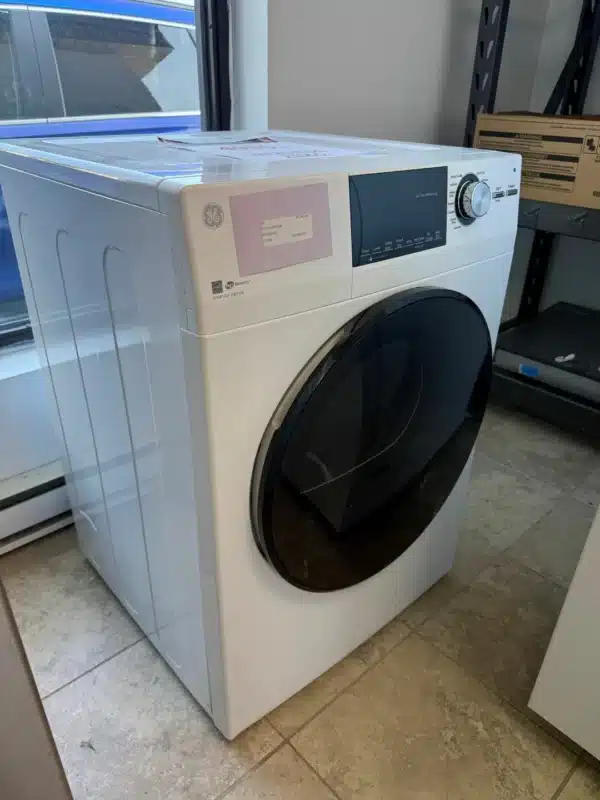 GE 24” Electric Dryer – 4.1 cu. ft. – White – GFD14SINWW - Image 3